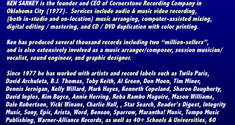 KEN SARKEY is the founder